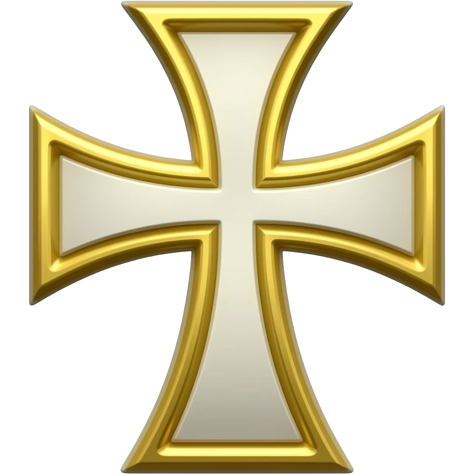 Tau cross like Greek tau emoji