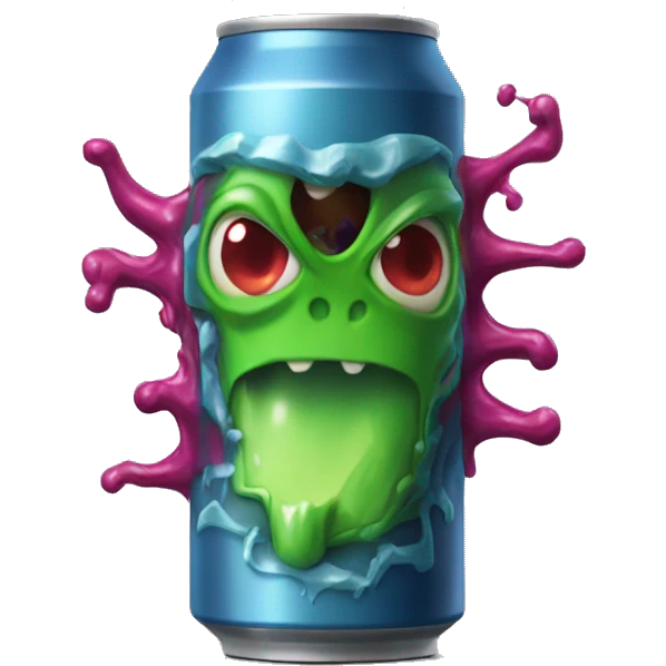 Pipeline punch monster energy can emoji