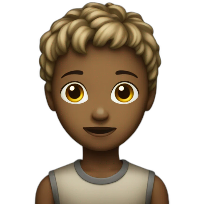 poverty child emoji