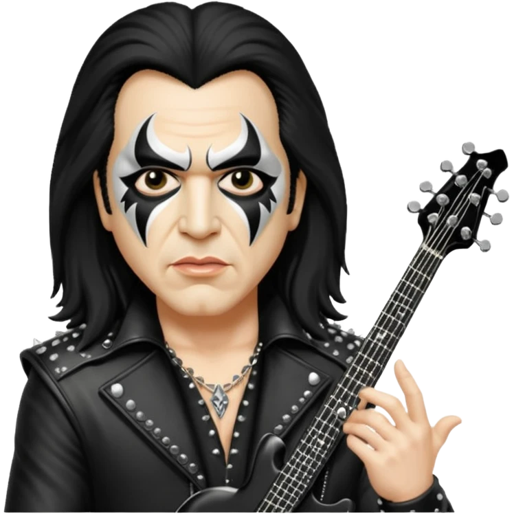 Gene Simmons bajista de Kiss emoji