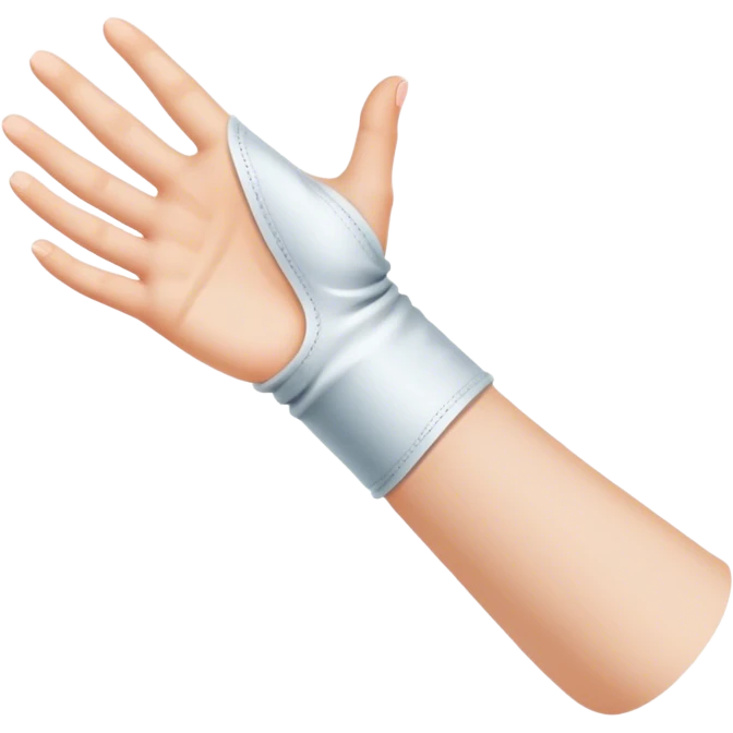 Wrist in cast emoji