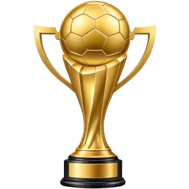 world cup trophy emoji
