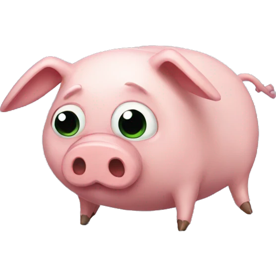Spider pig emoji