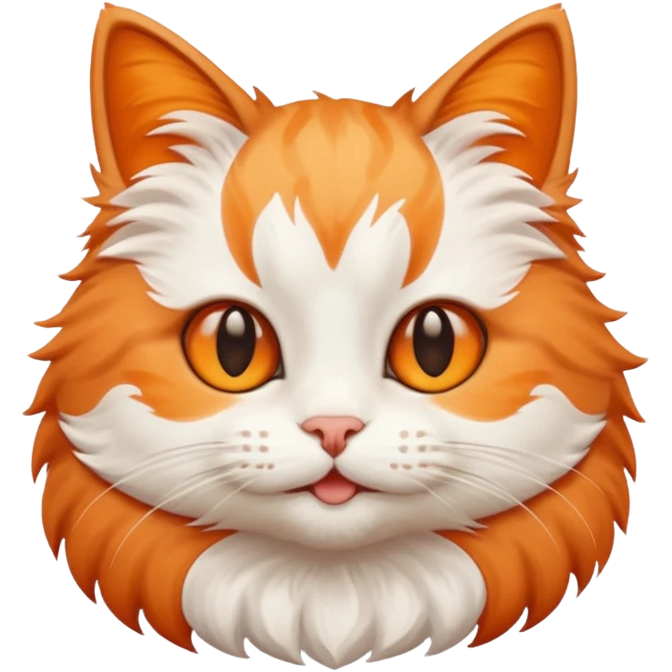 a cute cat emoji