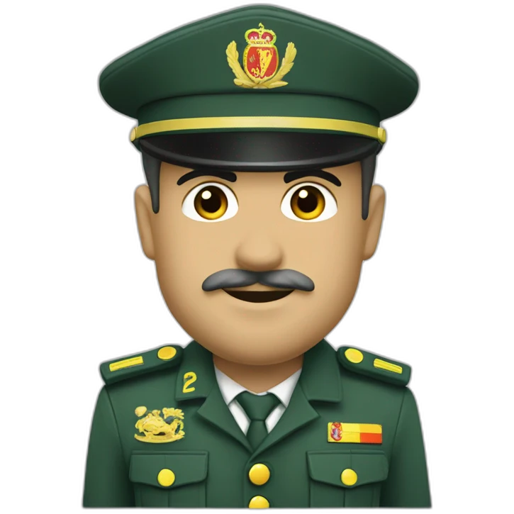 Guardia civil España  emoji