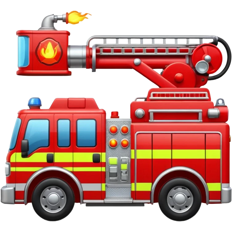 Fire engine emoji