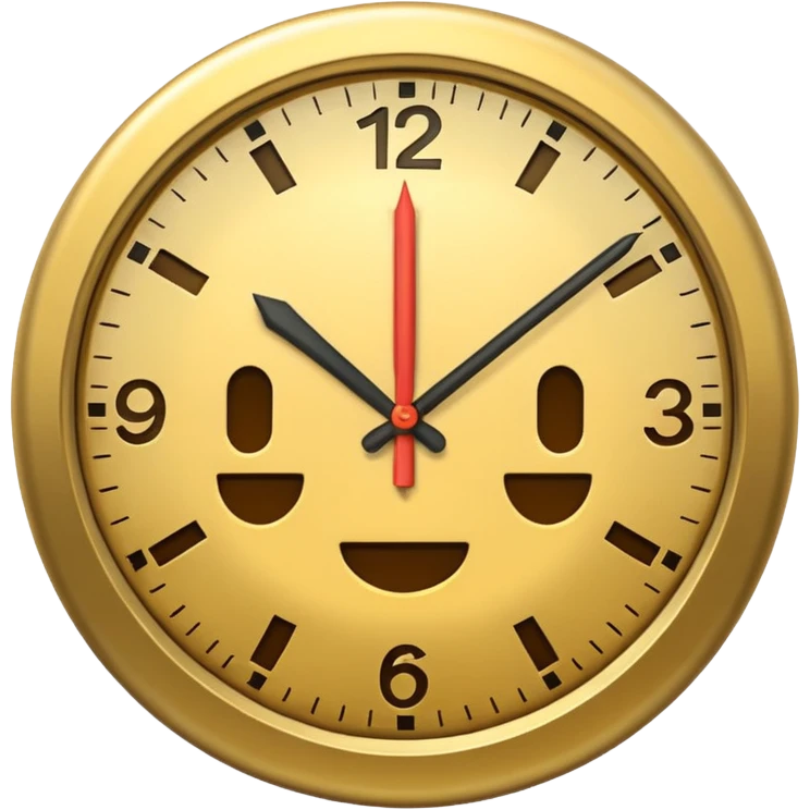I want a clock it emoji  emoji