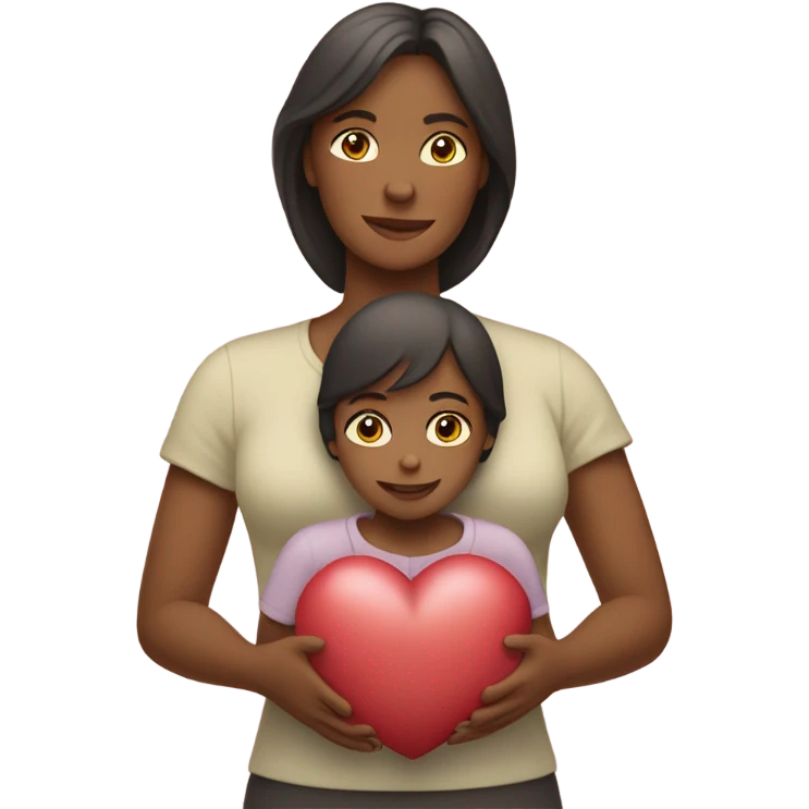 Heart mom emoji