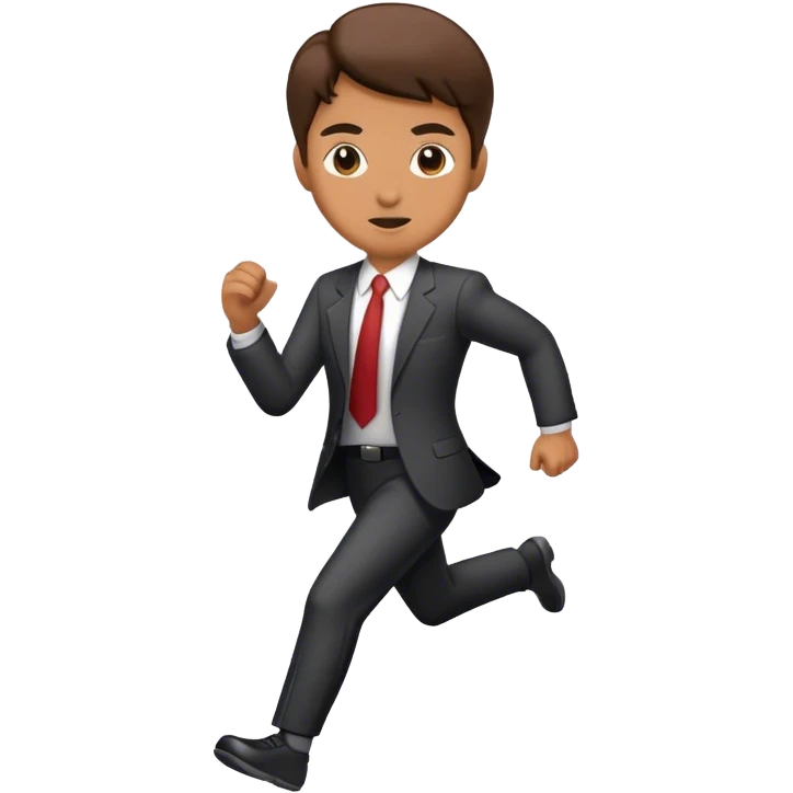 Running lawyer emoji