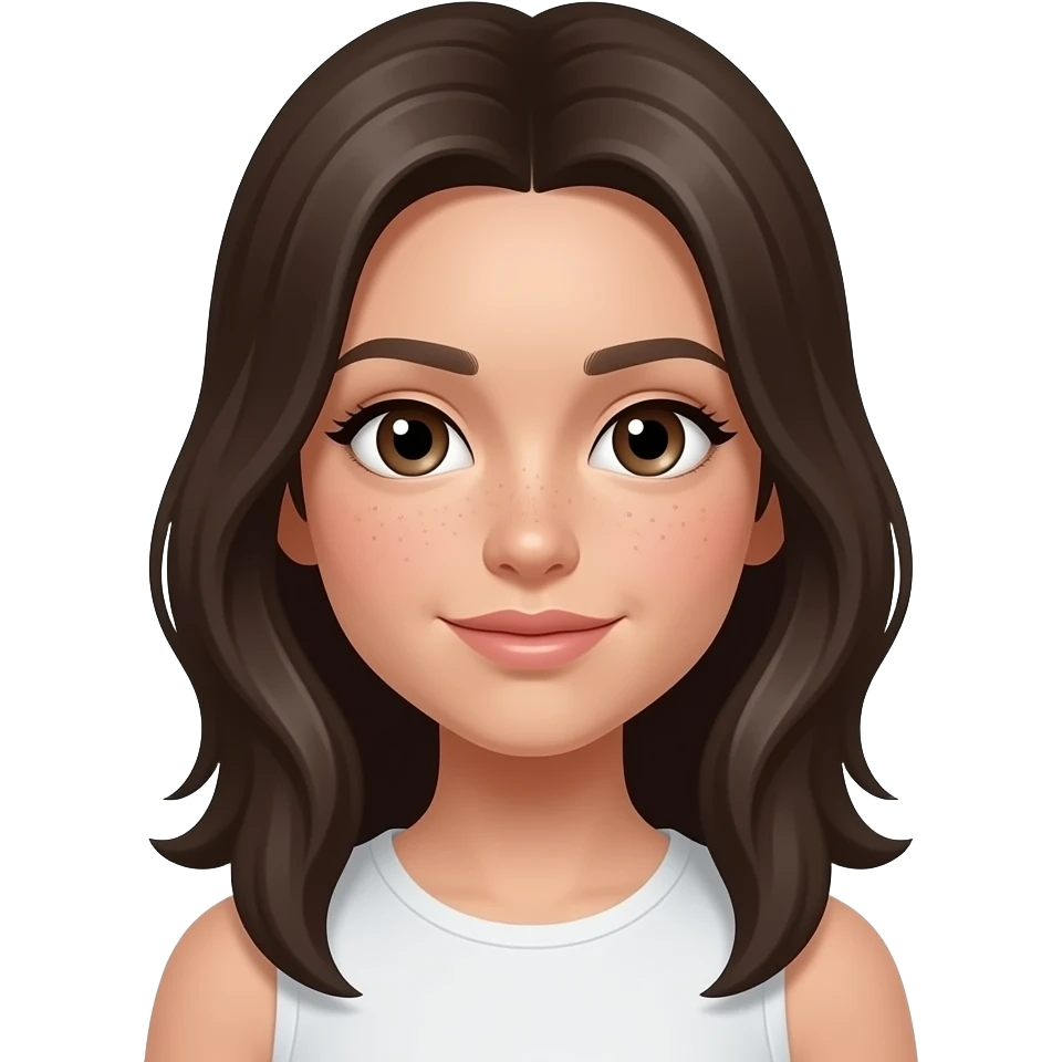 oily skin girl emoji