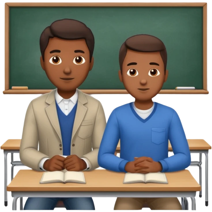 교실풍경 교사 남학생 emoji
