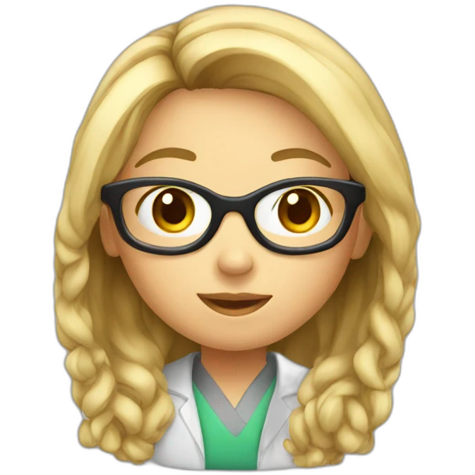 Researcher girl emoji