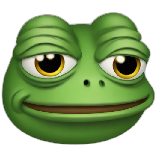 Pepe frog emoji