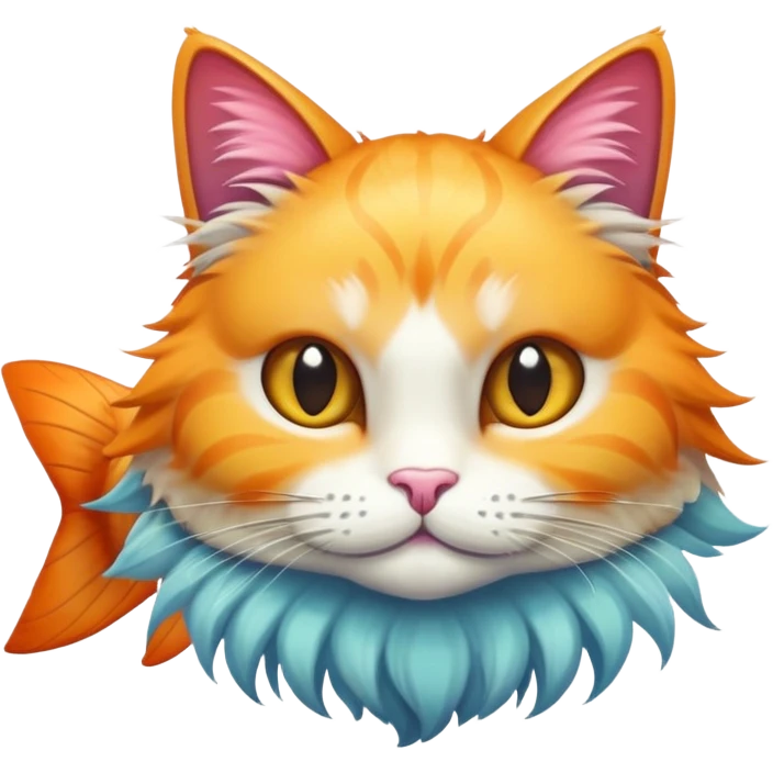 fish crossed with a cat emoji