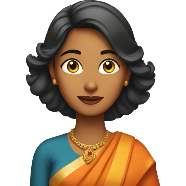 india woman emoji