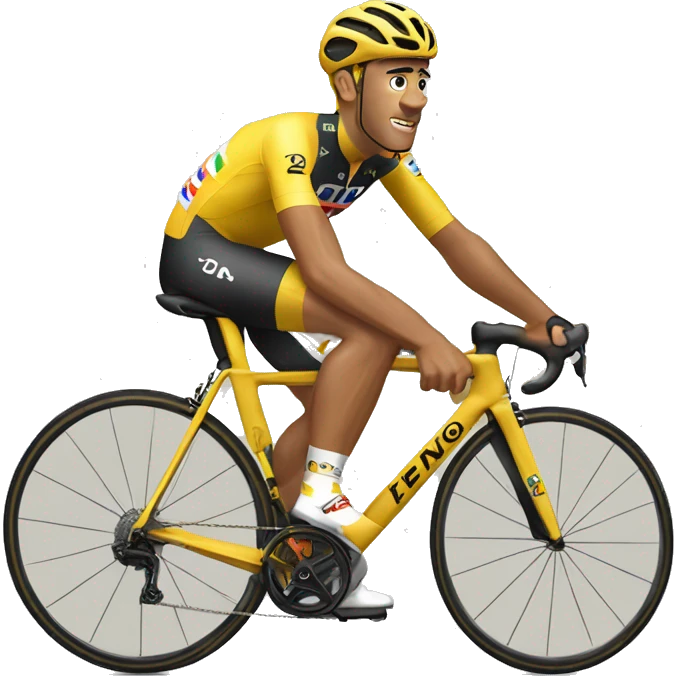 king of the mountain Tour de France  emoji