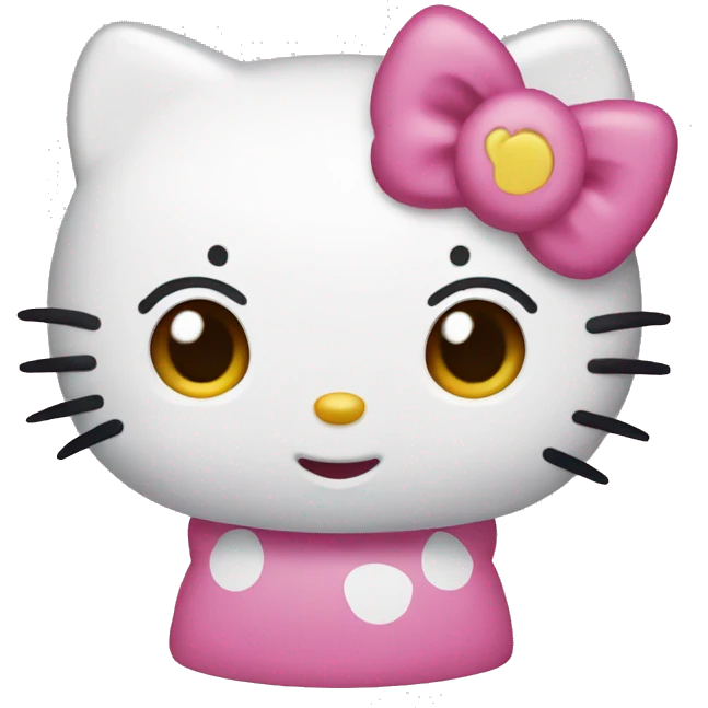 Hello kitty emoji