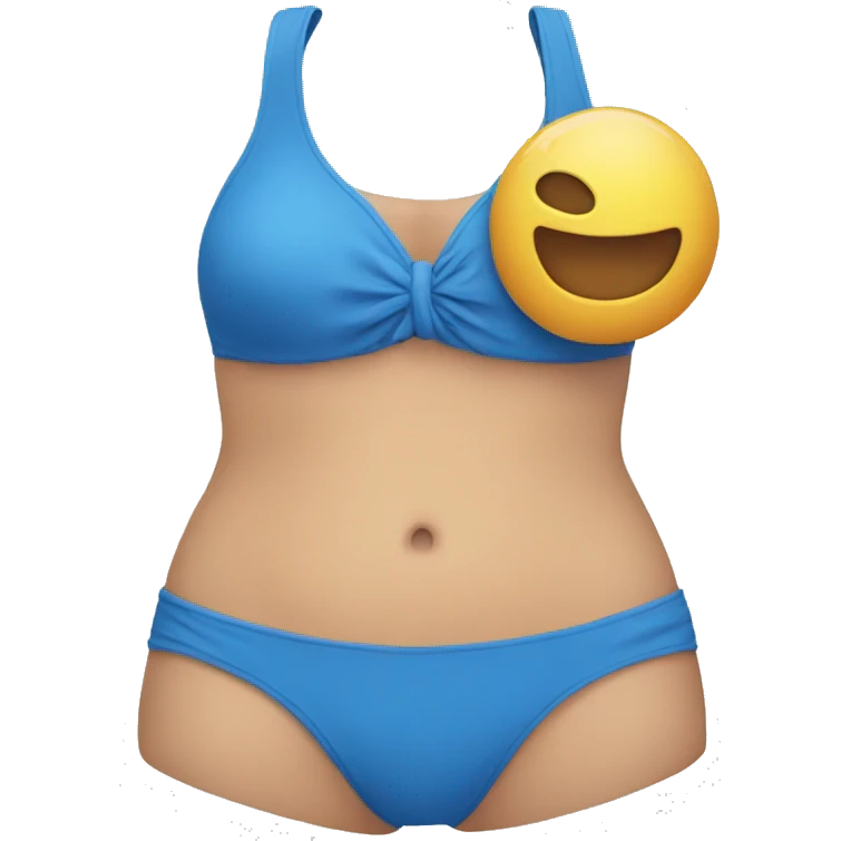 Blue swimwear emoji