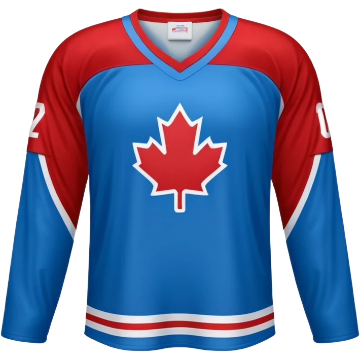 ice hockey jersey (#00A3E0) and red (#F9423A) emoji