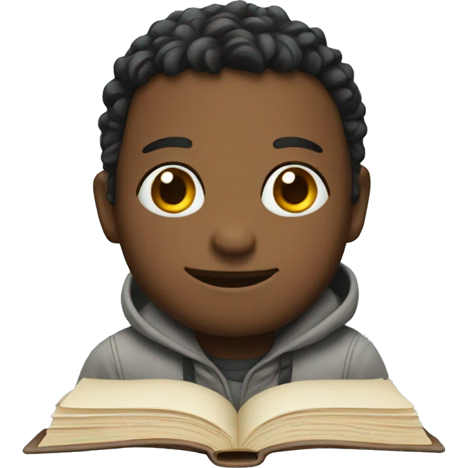 Cute book emoji