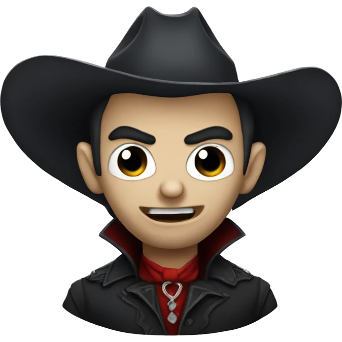 Vampire cowboy  emoji
