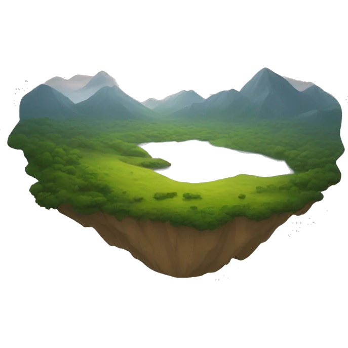 Haz un emoji de un paisaje  emoji
