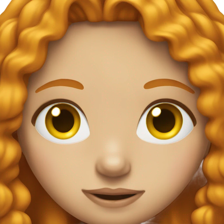 girl ginger music  emoji