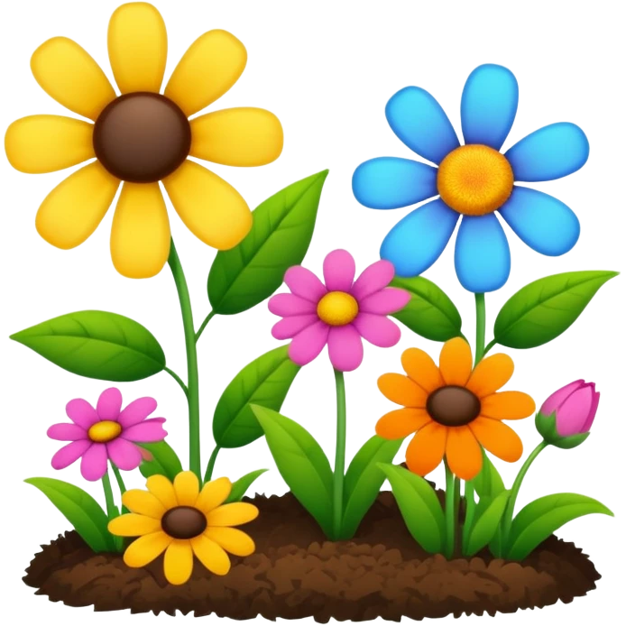 friendly garden emoji