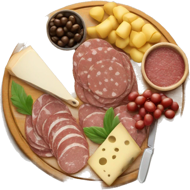 Charcuterie board emoji