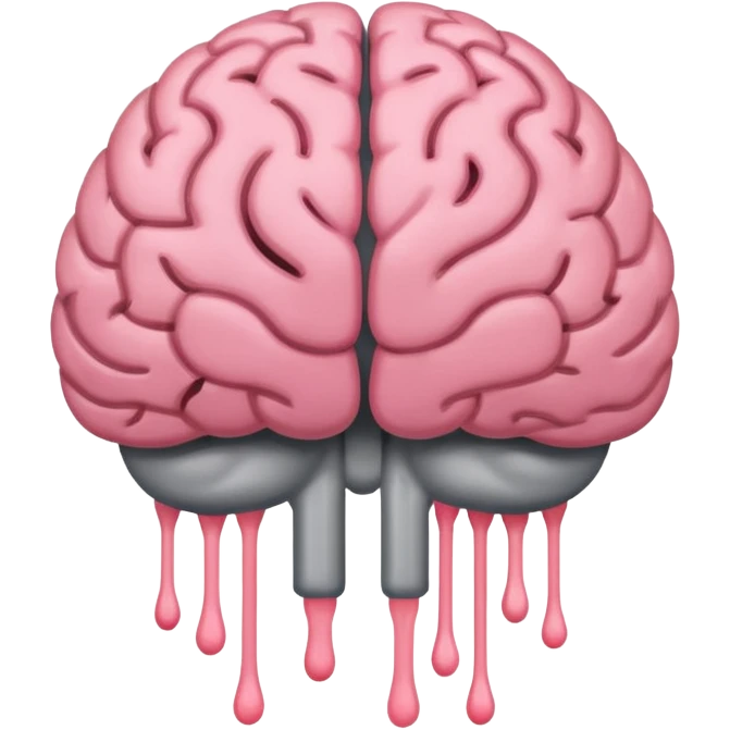 sick brain emoji