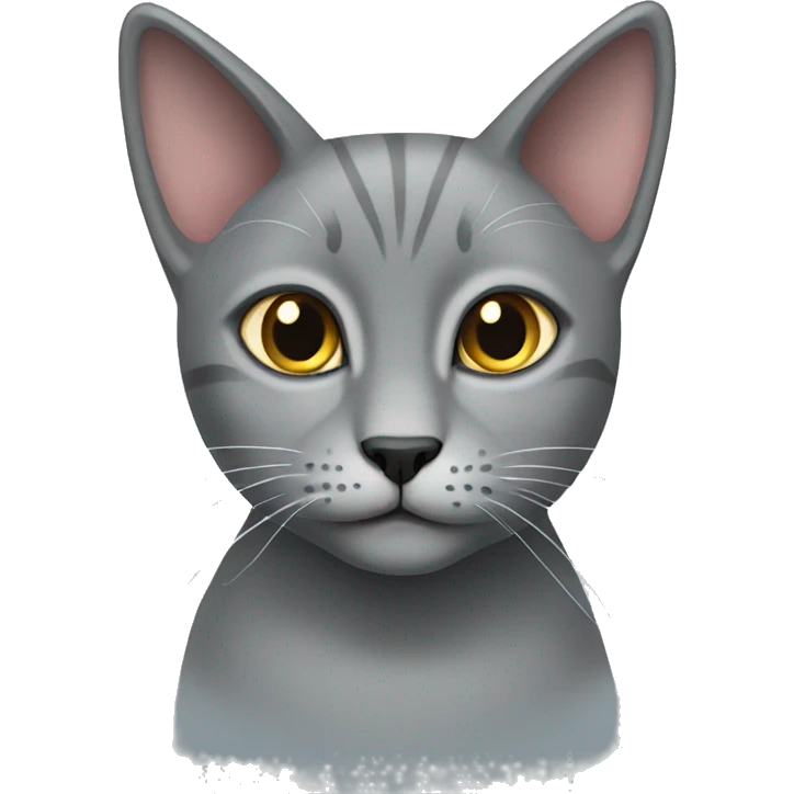 Christmas grey cats emoji