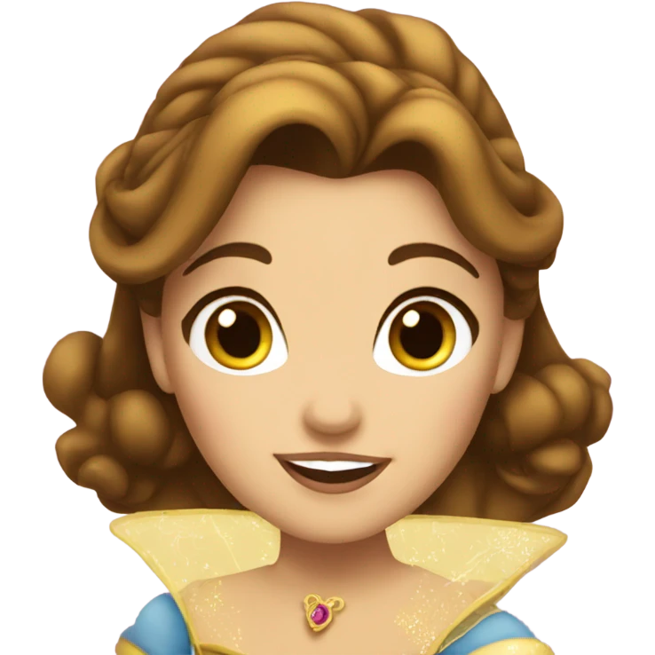 Princess belle emoji