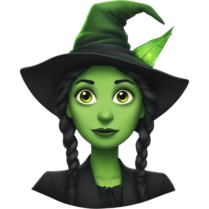 Elphaba from wicked emoji