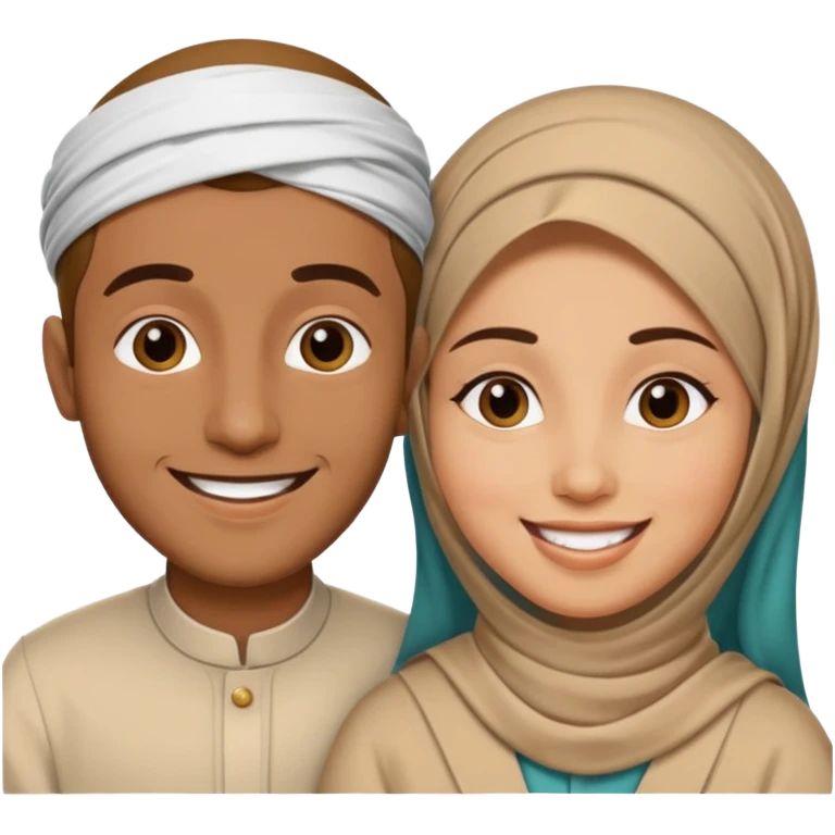 Muhhamad and Aisha  emoji