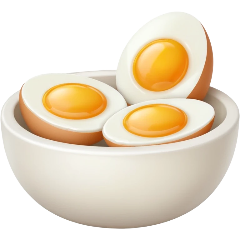 bowl of eggs emoji