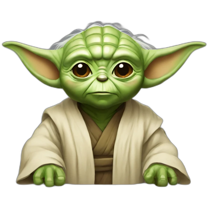 yoda middle emoji