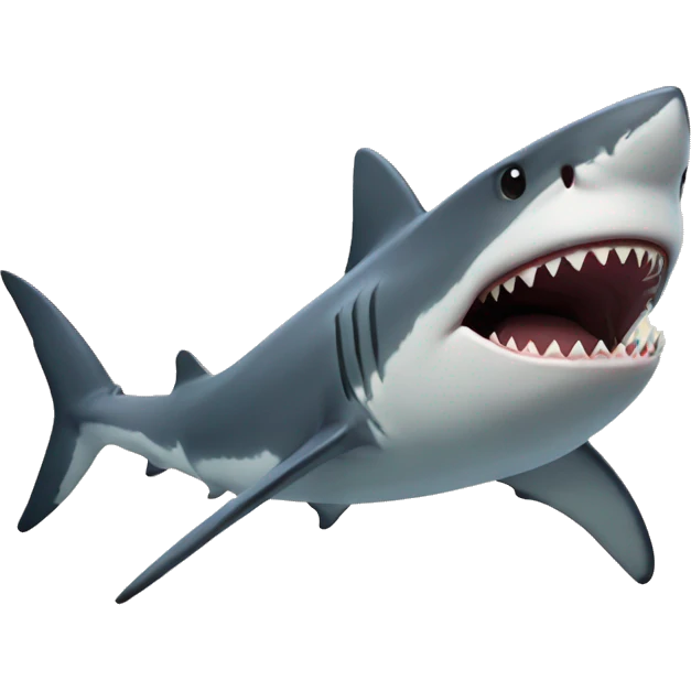 shark with topha emoji