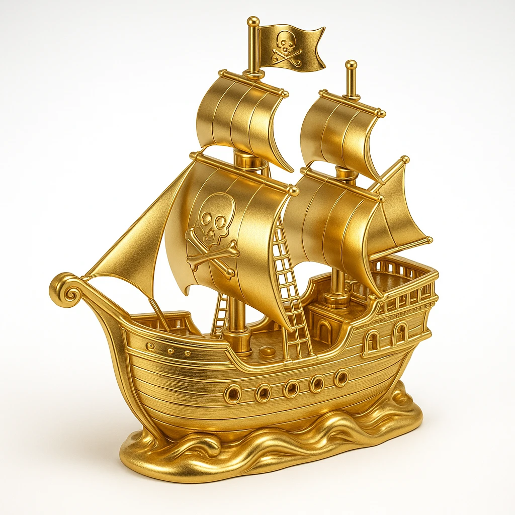 pirate ship emoji