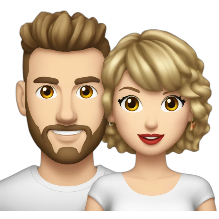 taylor swift and travis kelce emoji