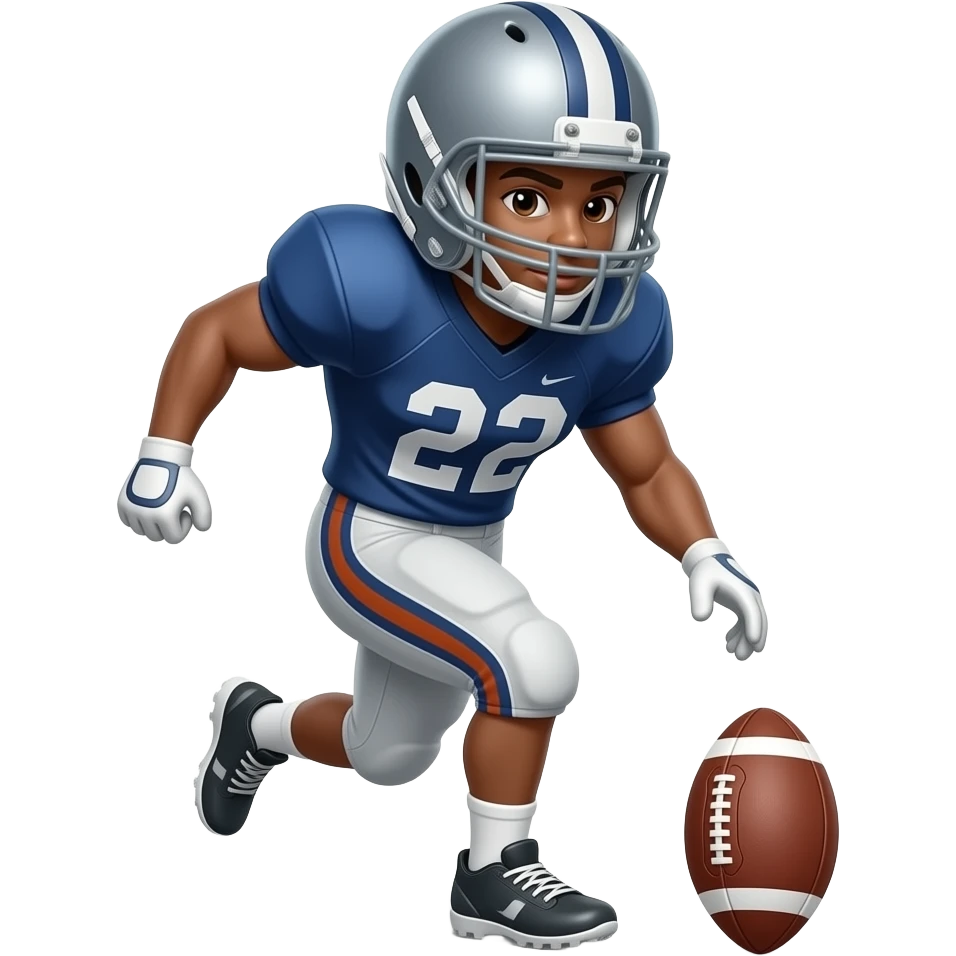 drybling football emoji