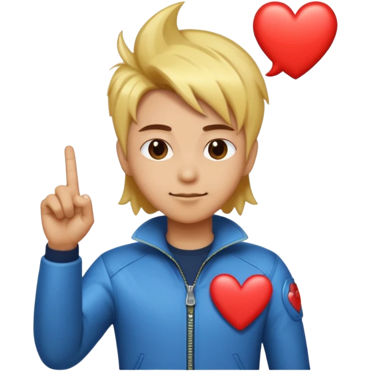 Base emoji / inspiration: 🚀‍🧑‍❤️‍🖕
Description: porn, sexy
Style: Glossy, high-contrast, soft highlights, subtle bevel, vibrant but flat colors, emoji-like proportions.
Output: square composition, simple silhouette, clear face and expression, no text, transparent background preferred. emoji