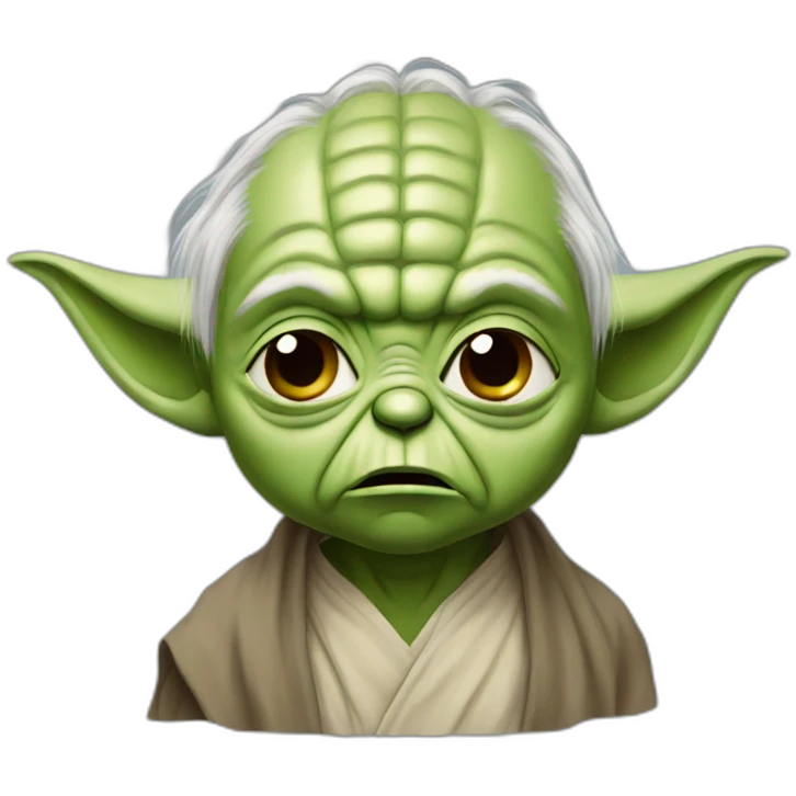 crying yoda emoji