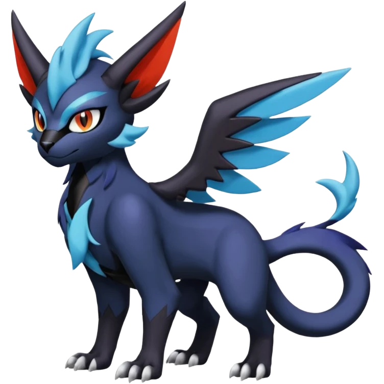Luxray-Absol-Noivern-Dewott-fusion emoji