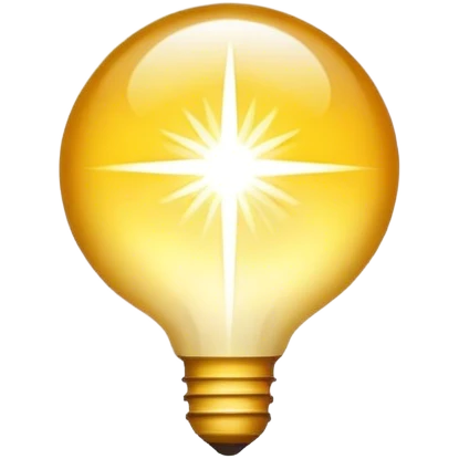 shining light emoji