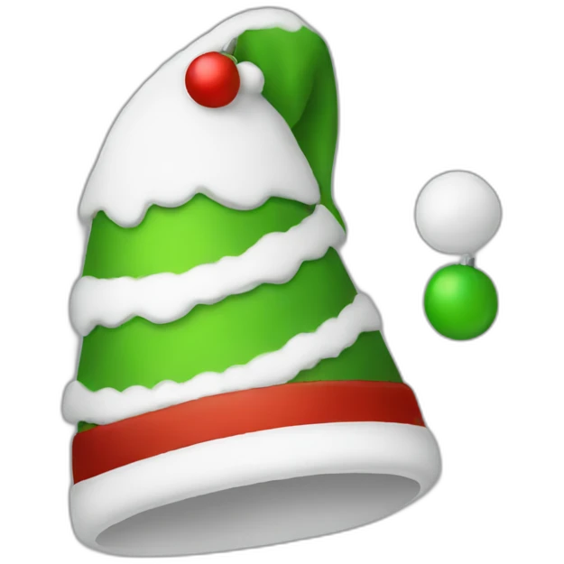 christmas hat emoji