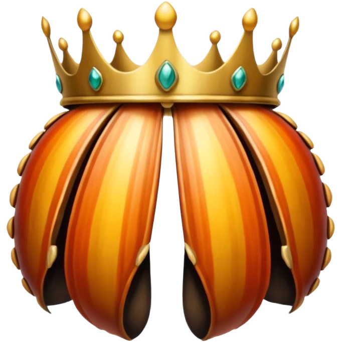 beetle shell crown artifact emoji