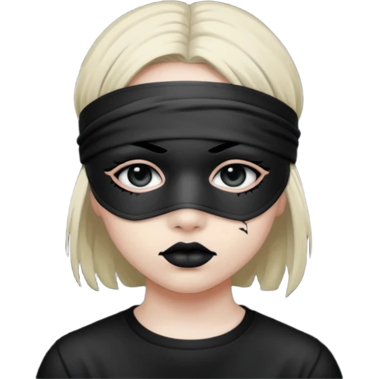 blindfolded emo emoji