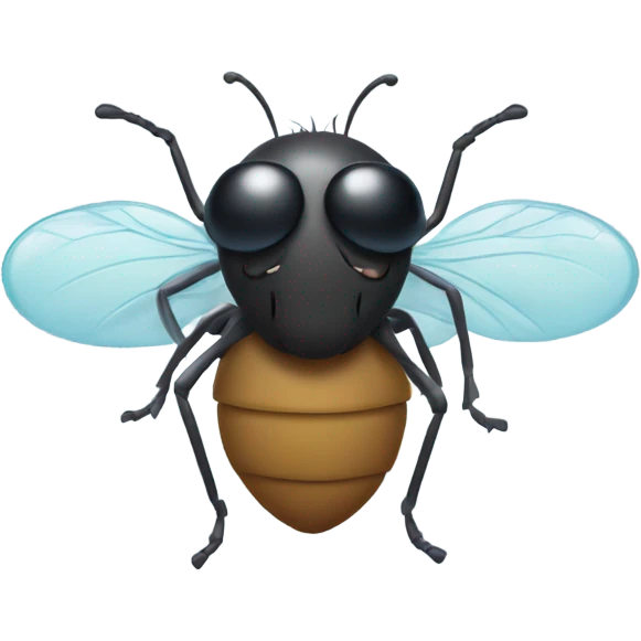 A fly giving a thumbs up  emoji