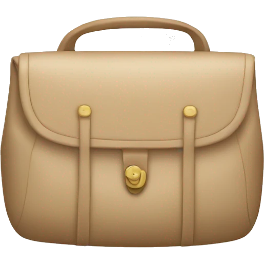 Beige bag emoji