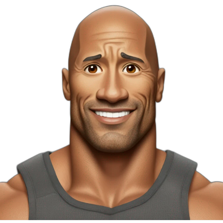 Dwayne The Rock Johnson emoji